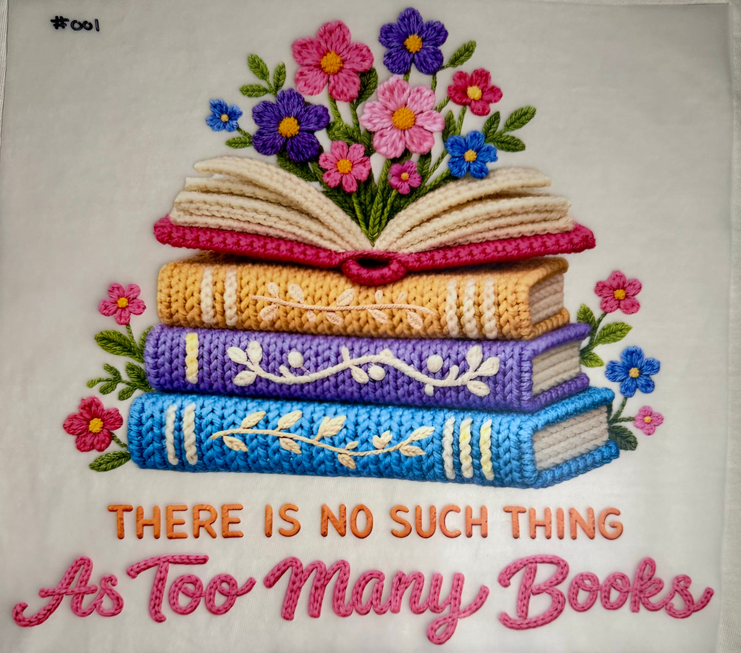 There Is No Such Thing As Too Many Books Print #001