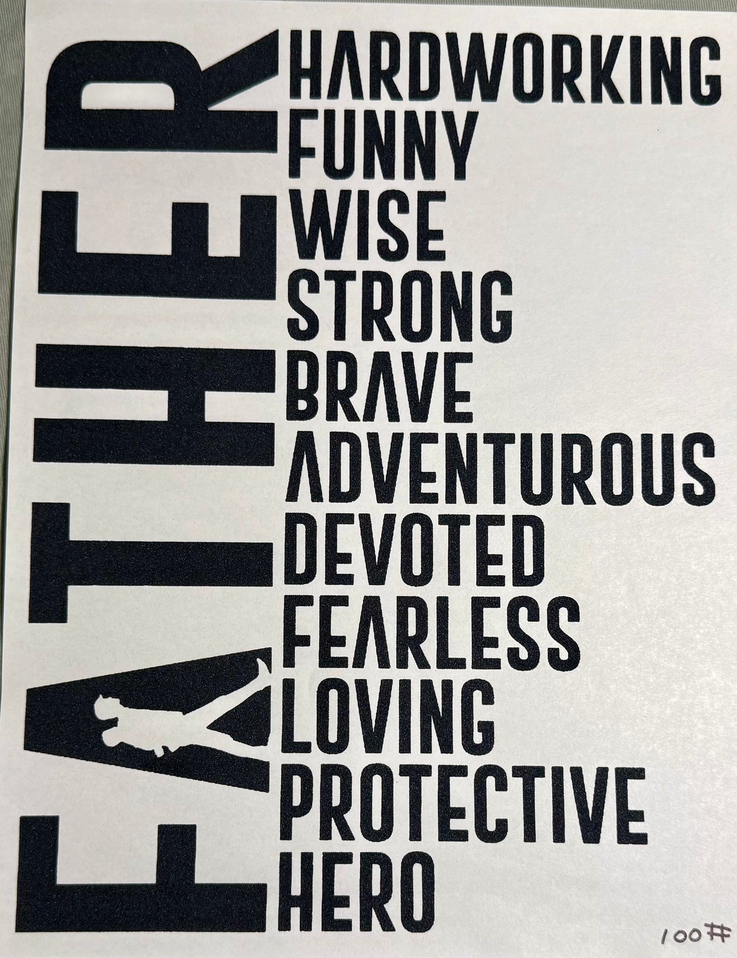 Father Print #001