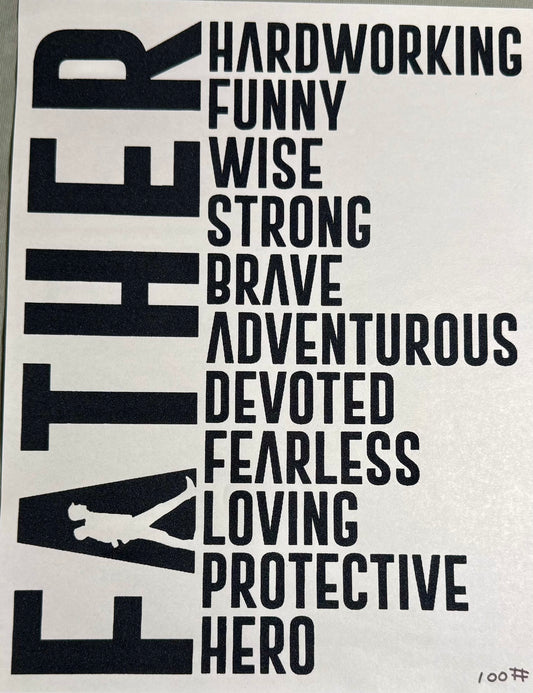 Father Print #001
