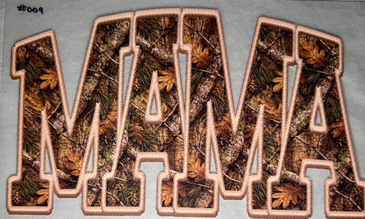 Mama Camo Print #009